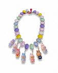 TITTIBI - COLLIER LABUBU MULTICOLORE