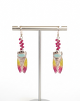 GAS BIJOUX - BOUCLES D'OREILLES DORMEUSES CIGALE dorées à l'or fin