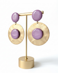 FRANCINE BRAMLI - BOUCLES D'OREILLES CLIPS - EDITION LIMITEE