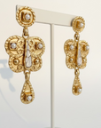 GAS BIJOUX - BOUCLES D'OREILLES PAZ petit modèle dorées à l'or fin