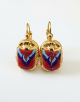 GAS BIJOUX - BOUCLES D’OREILLES SCARAMOUCHE dorées à l’or fin