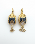 GAS BIJOUX - BOUCLES D’OREILLES SCARAMOUCHE dorées à l’or fin