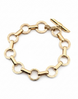 GAS BIJOUX - Bracelet MAYAYA doré à l'or fin - Taille 2