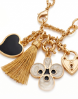 GAS BIJOUX - COLLIER CONSTANTINE 4 CHARMS DORÉ