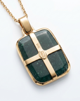 GAS BIJOUX - SAUTOIR AURA DORE - AMAZONITE