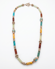 GAS BIJOUX - COLLIER KALI DORE - TURQUOISE, JASPE JAUNE, CORNALINE, AVENTURINE VERTE OU QUARTZ TEINTEE