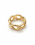 GAS BIJOUX - BAGUE RIVAGE doré à l'or fin - Nouveau modèle - 3 tailles disponibles