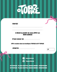 Carte cadeau BY TOPAZE