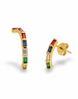 UNE A UNE - Boucles d'oreilles LAS VEGAS - Multicolore
