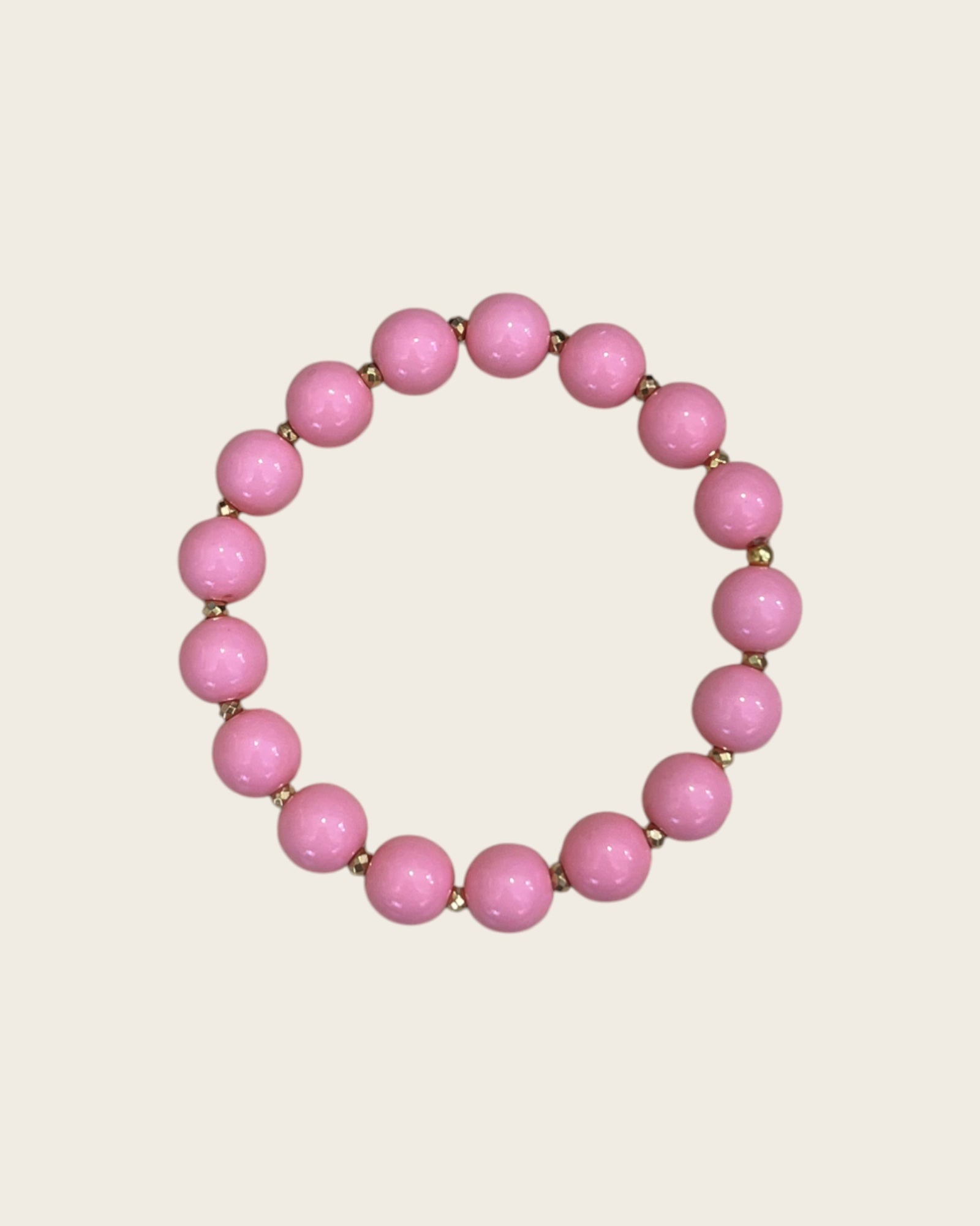 CREATION LOLOTTE - Bracelet Perles Rose pâle