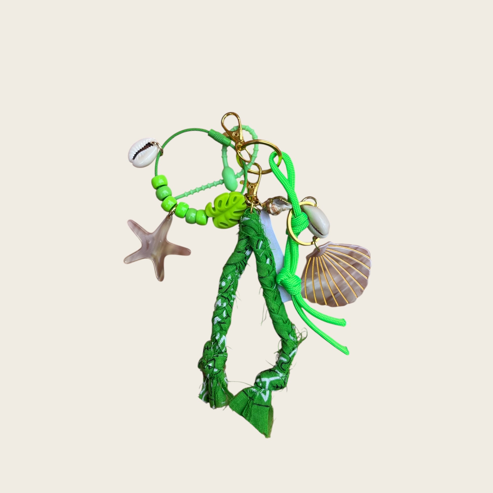 CREATION LOLOTTE - Bijoux de sac Feuille