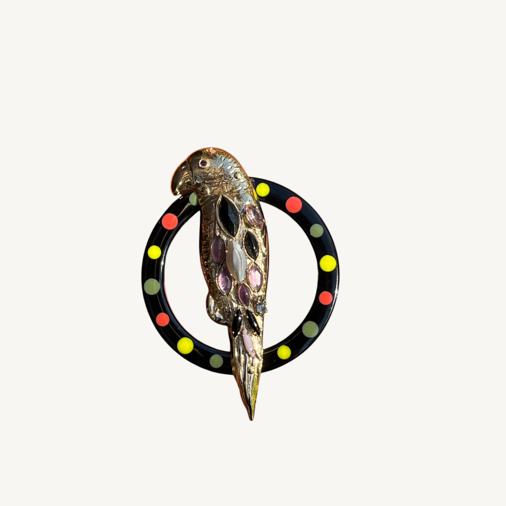 GAS BIJOUX - Broche Perroquet