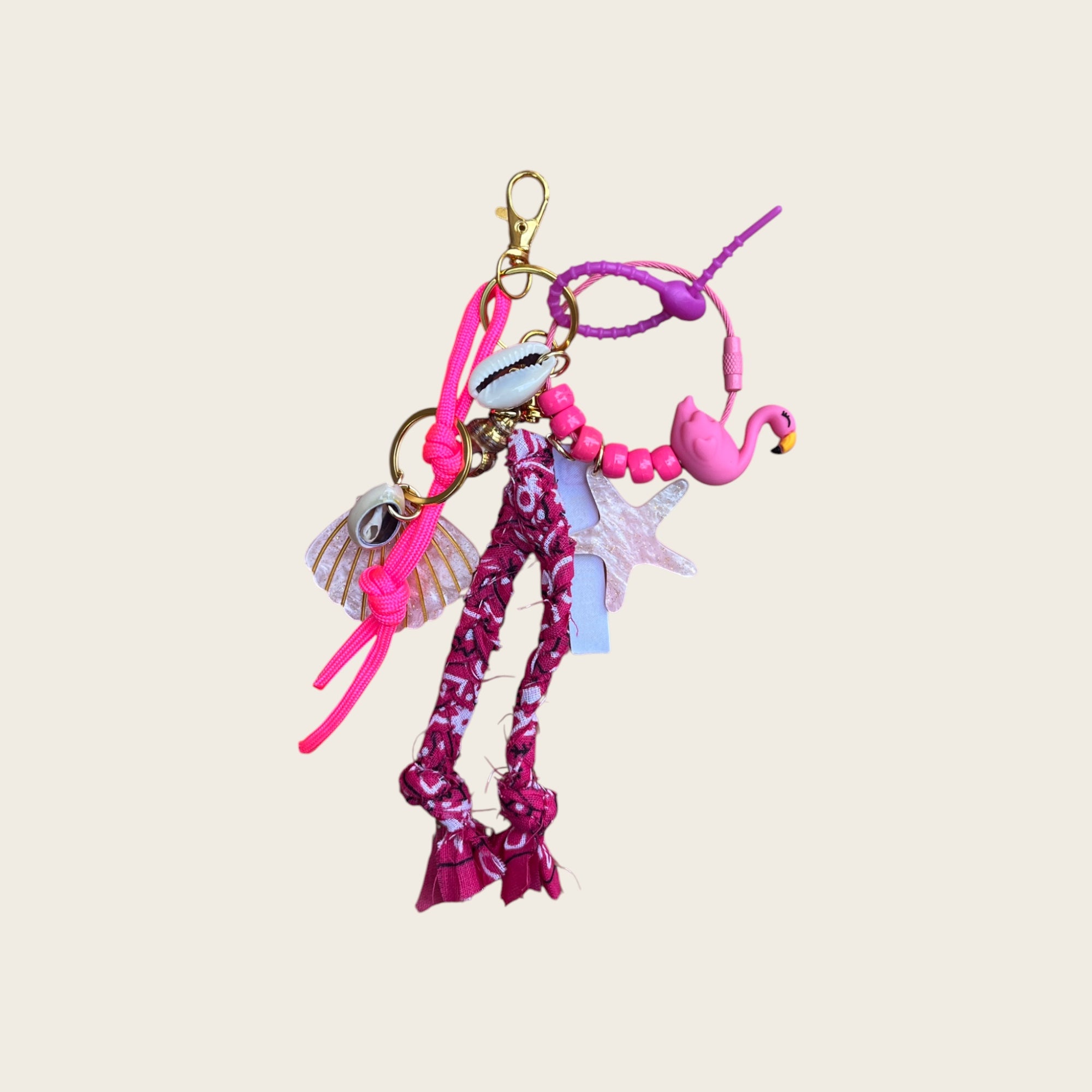 CREATION LOLOTTE - Bijoux de sac Flamant