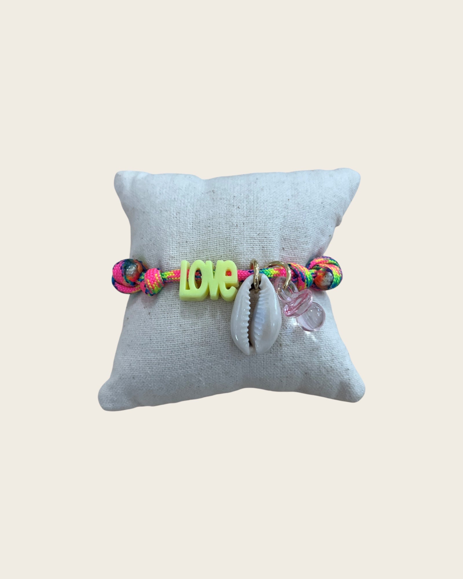CREATION LOLOTTE - Bracelet Love Multicolore