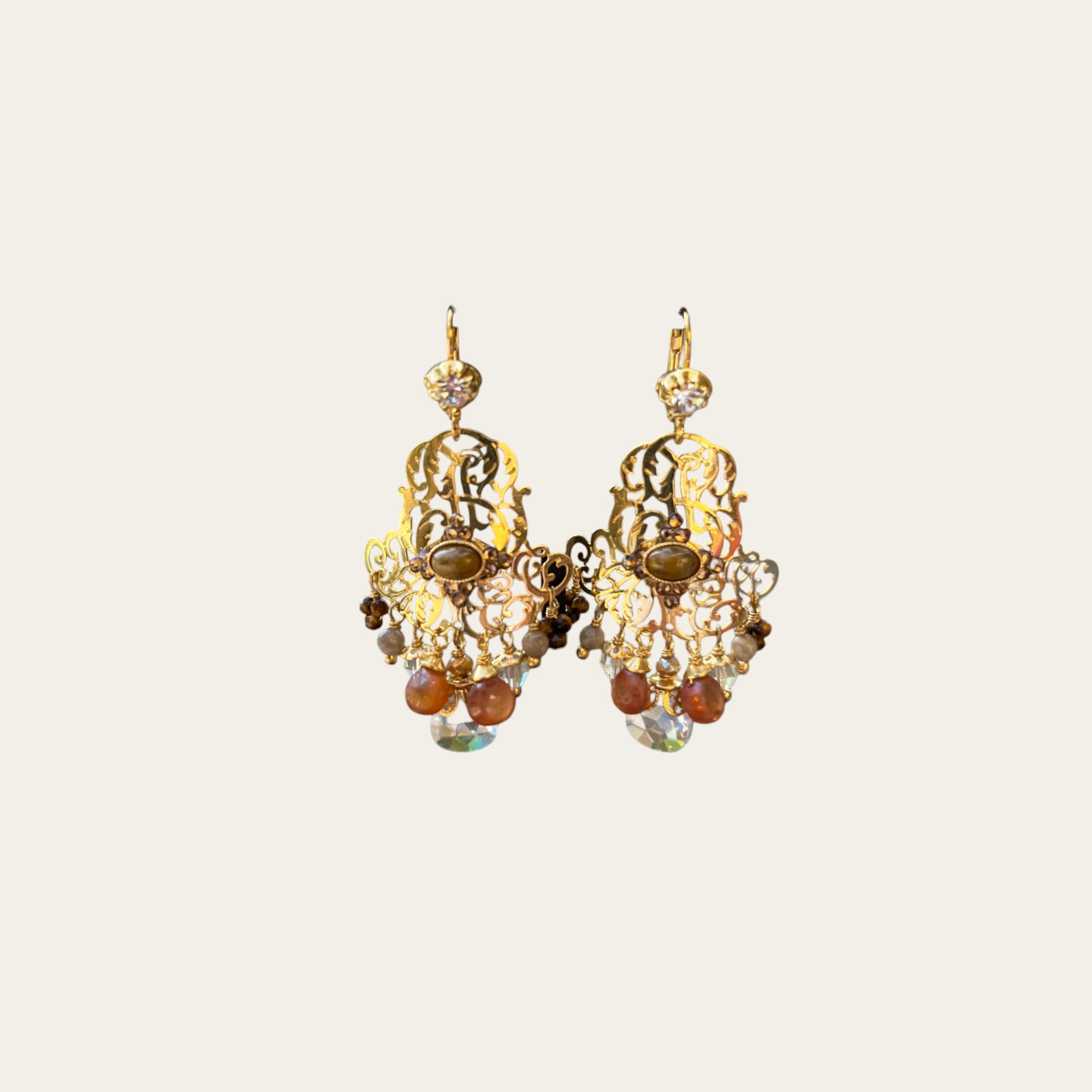 GAS BIJOUX - Boucles d'oreilles Charlie dorées