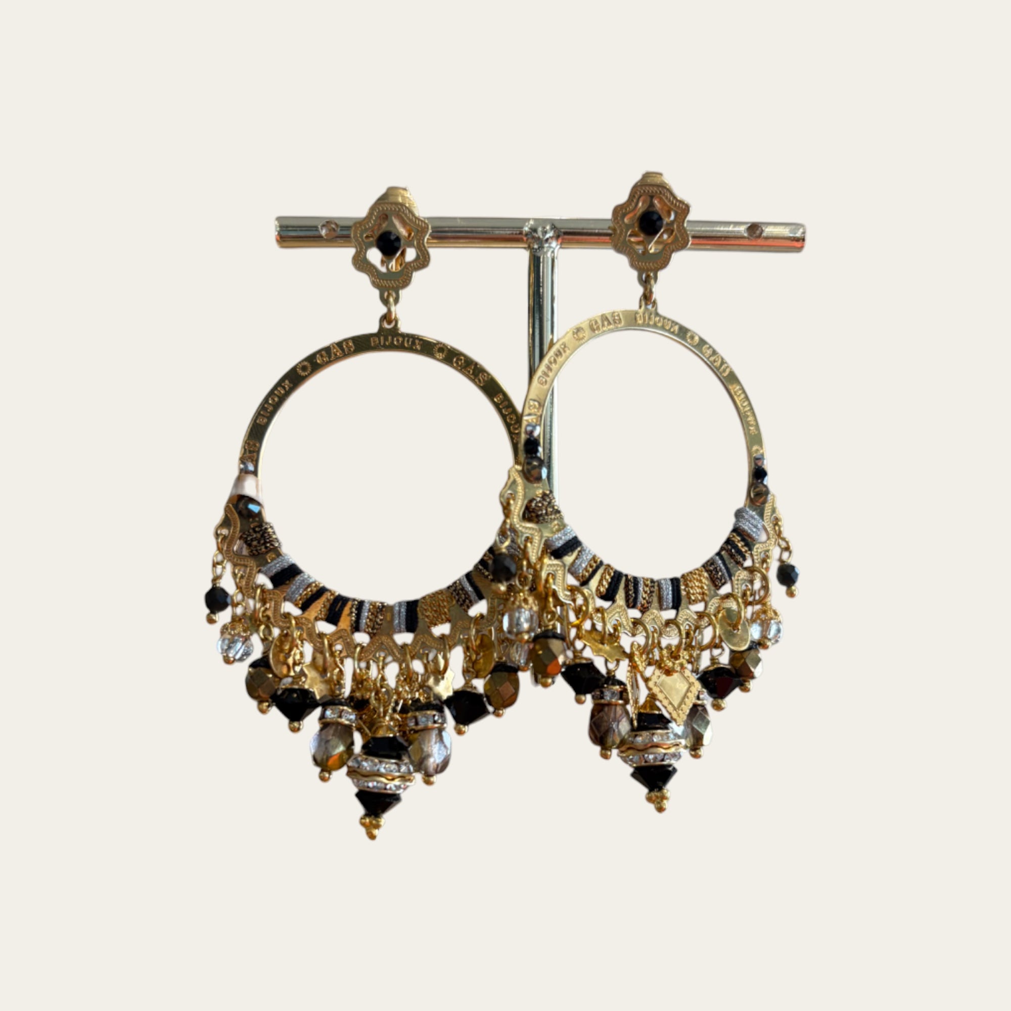 GAS BIJOUX - Boucles d'oreilles Cecile à CLIP