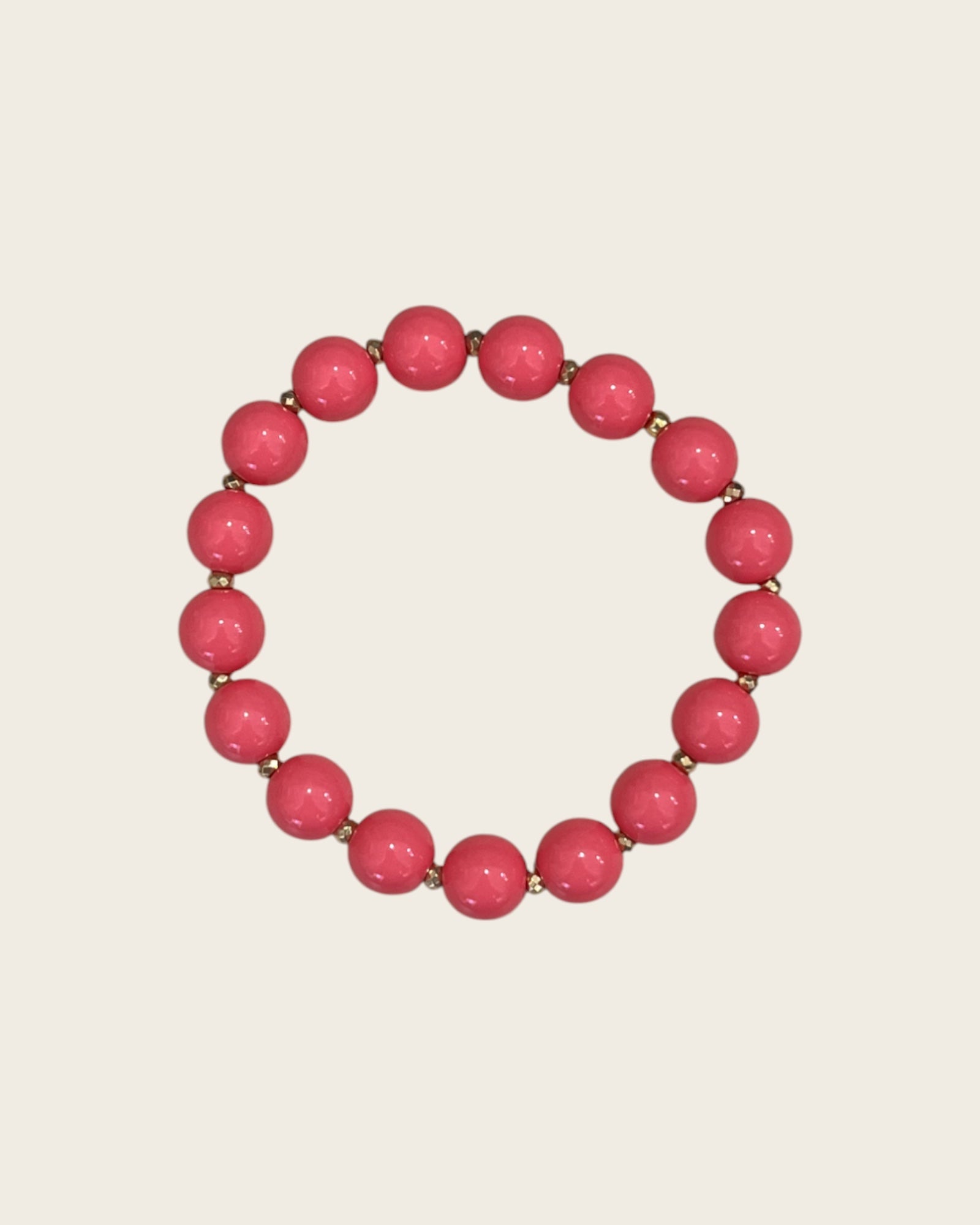 CREATION LOLOTTE - Bracelet Perles Rose