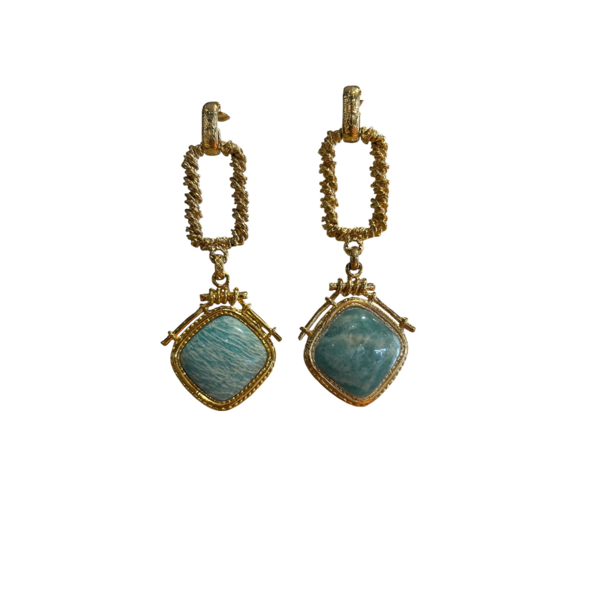 GAS BIJOUX - Boucles d'oreilles Siena - Turquoise