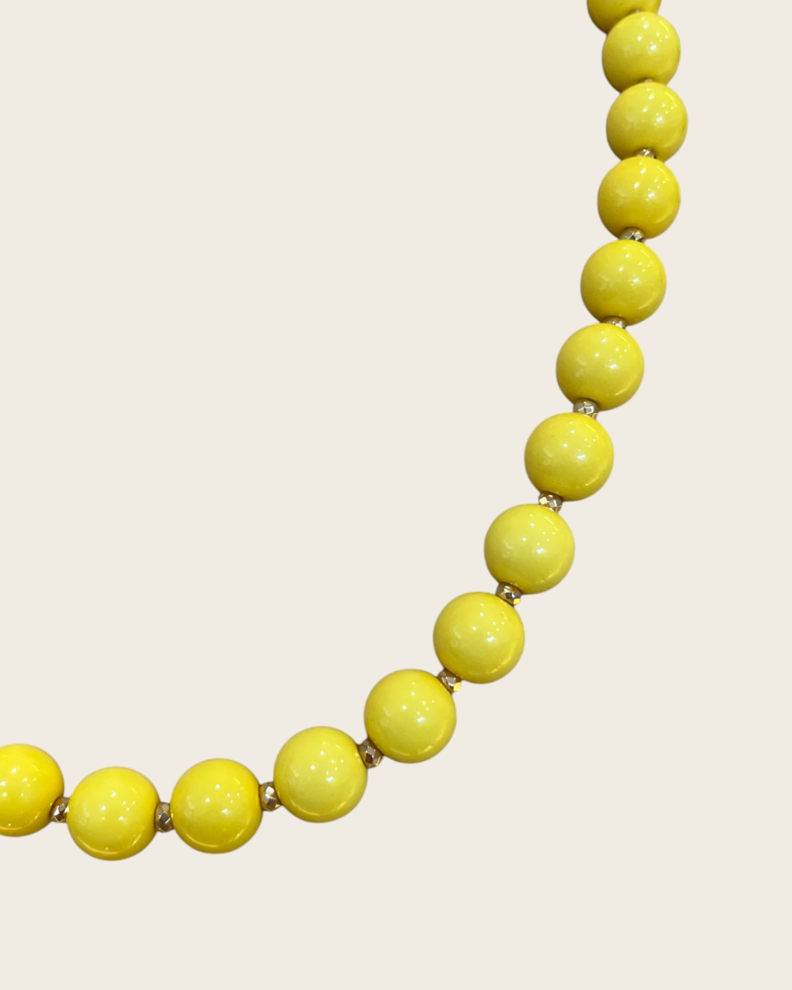 CREATION LOLOTTE - Collier Jaune