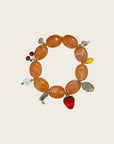 CREATION LOLOTTE - Bracelet perles orange