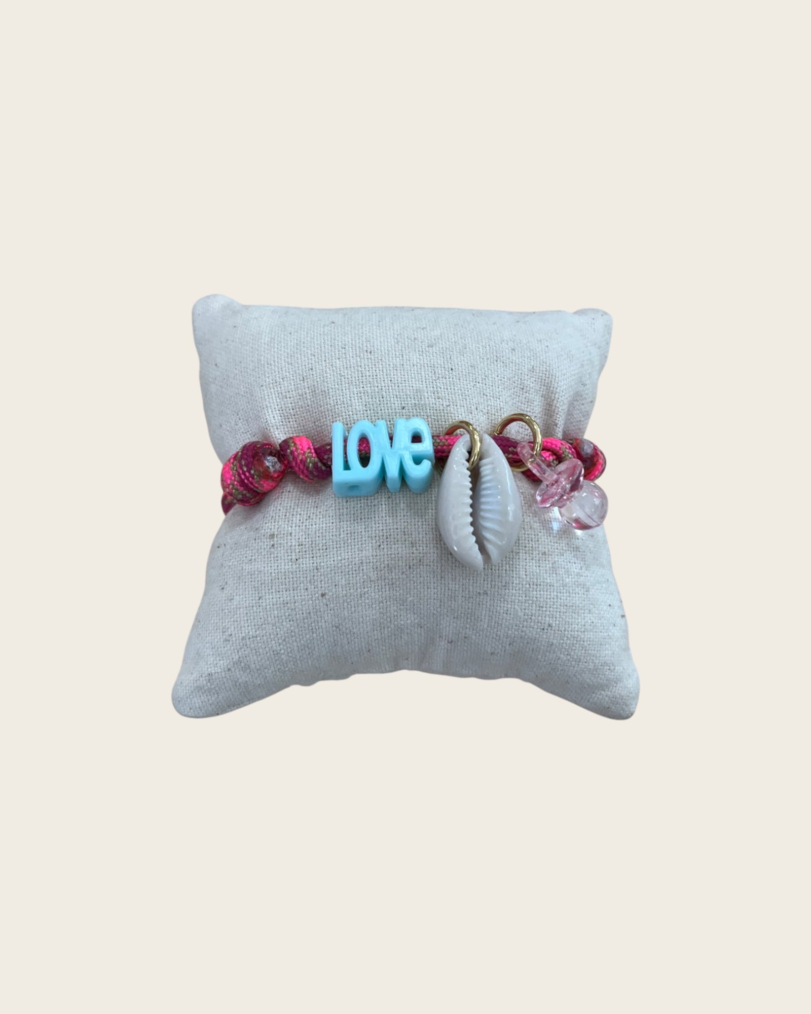 CREATION LOLOTTE - Bracelet Love Rose