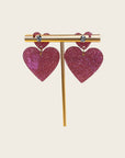 CREATION LOLOTTE - Boucles d'oreilles Rose