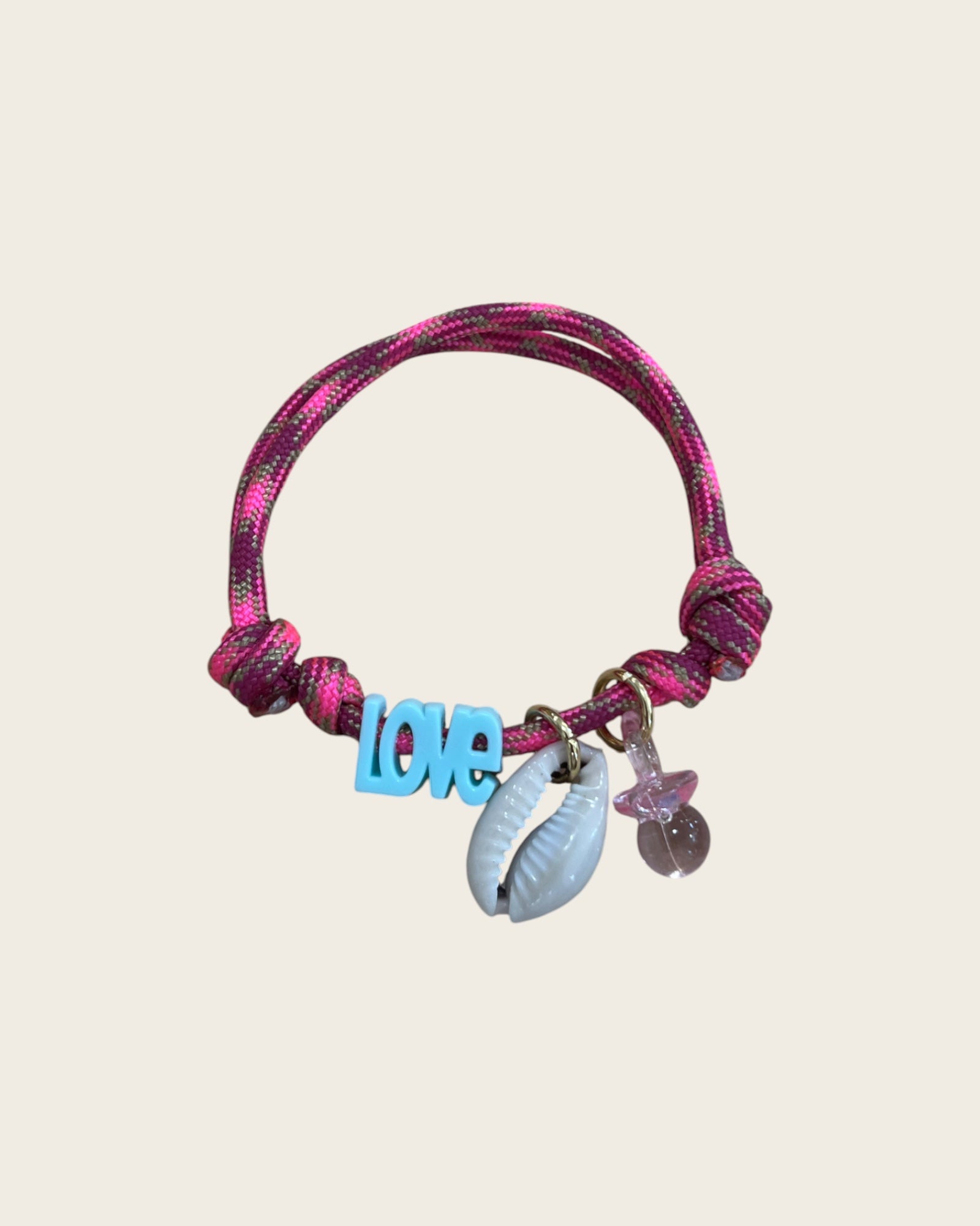 CREATION LOLOTTE - Bracelet Love Rose