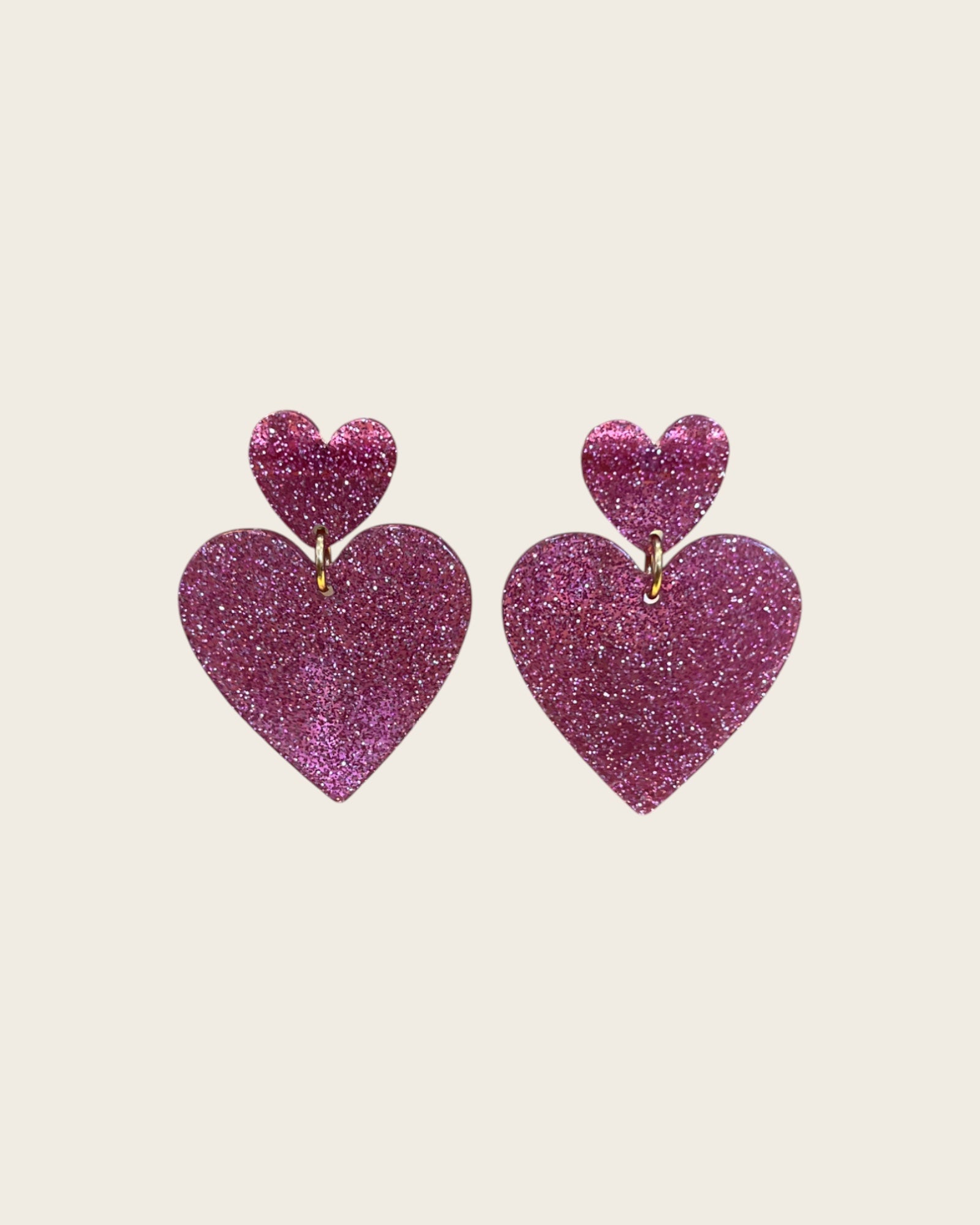 CREATION LOLOTTE - Boucles d'oreilles Rose
