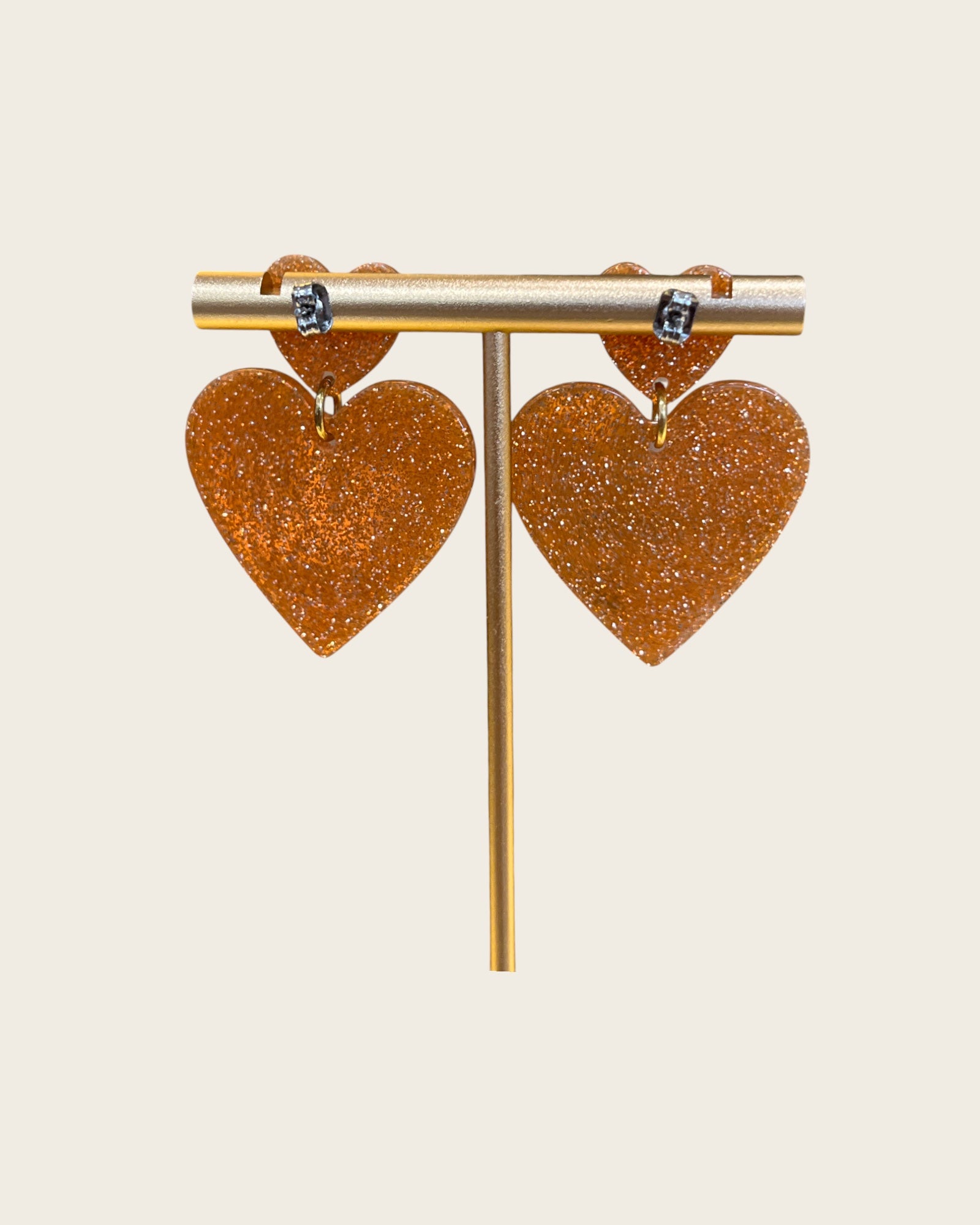 CREATION LOLOTTE - Boucles d'oreilles Orange