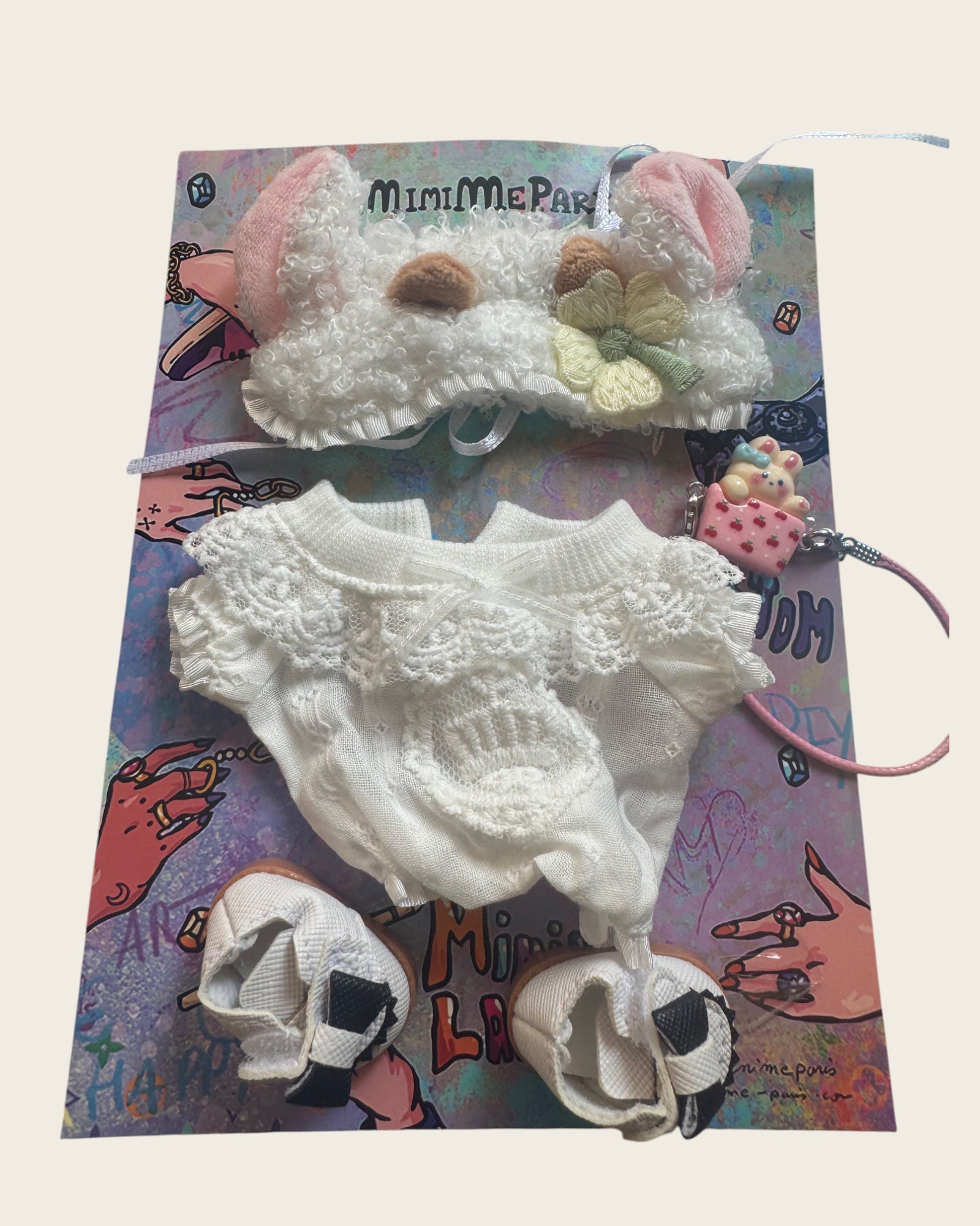 MINIMEPARIS - Vêtements Labubu Blanc
