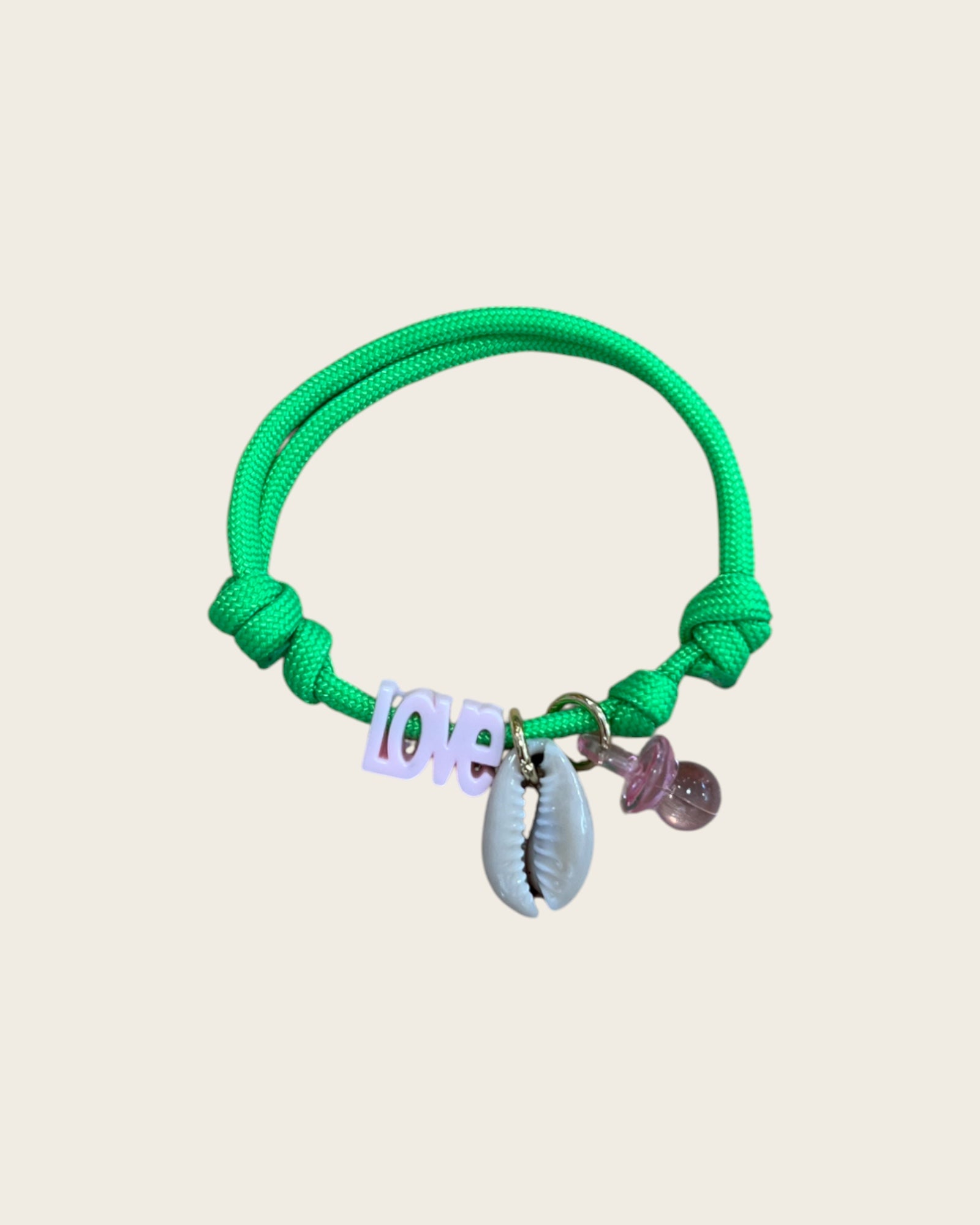 CREATION LOLOTTE - Bracelet Love Vert