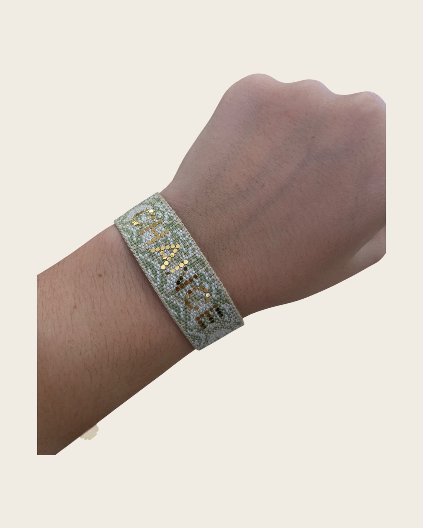 CREATION LOLOTTE - Bracelet Tissu Chance