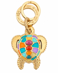 GAS BIJOUX - PORTE CLES TORTUE EMAIL