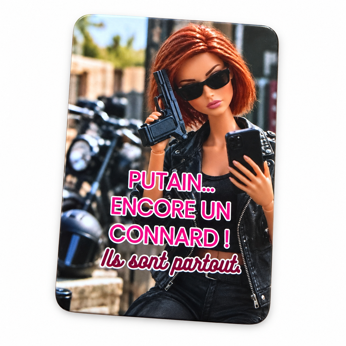 ENCRE ET CREATIONS - MAGNETS - THEME VIE COURANTE AVEC EXCLU TOPAZE