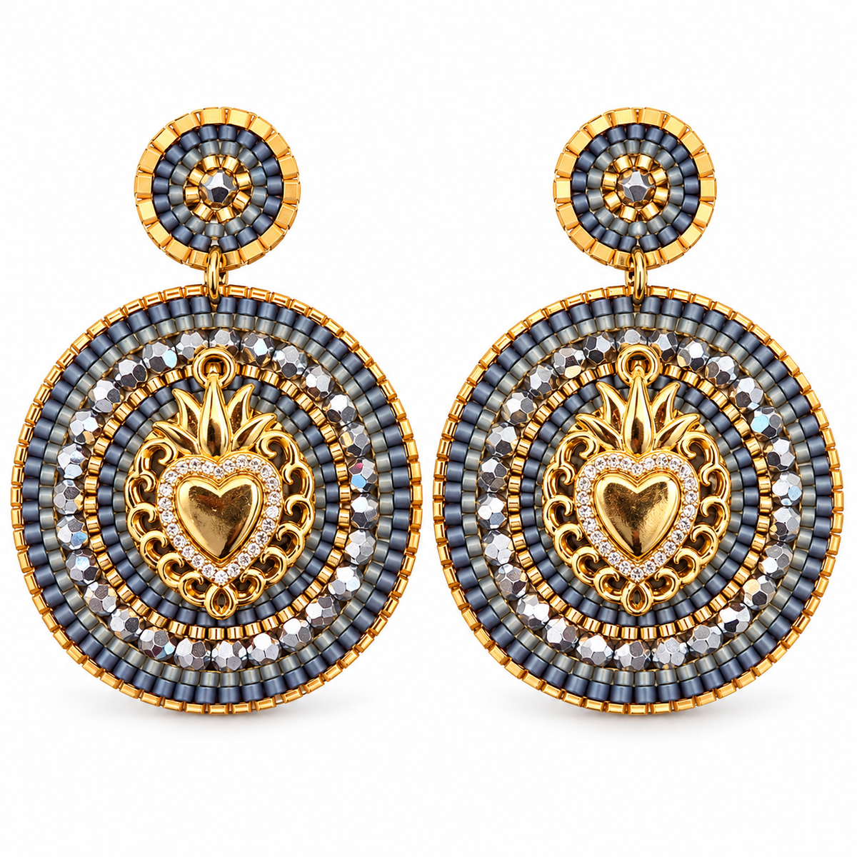 HYPNOCHIC - BOUCLES COLLECTION COLLECTION MARIE - BLEUES ET GRISES