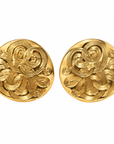GAS BIJOUX - BOUCLES D'OREILLES PUCES DIVA - PETIT MODÈLE - MÉTAL DORÉ