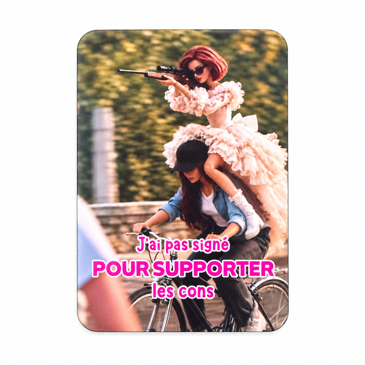 ENCRE ET CREATIONS - MAGNETS - THEME VIE COURANTE AVEC EXCLU TOPAZE