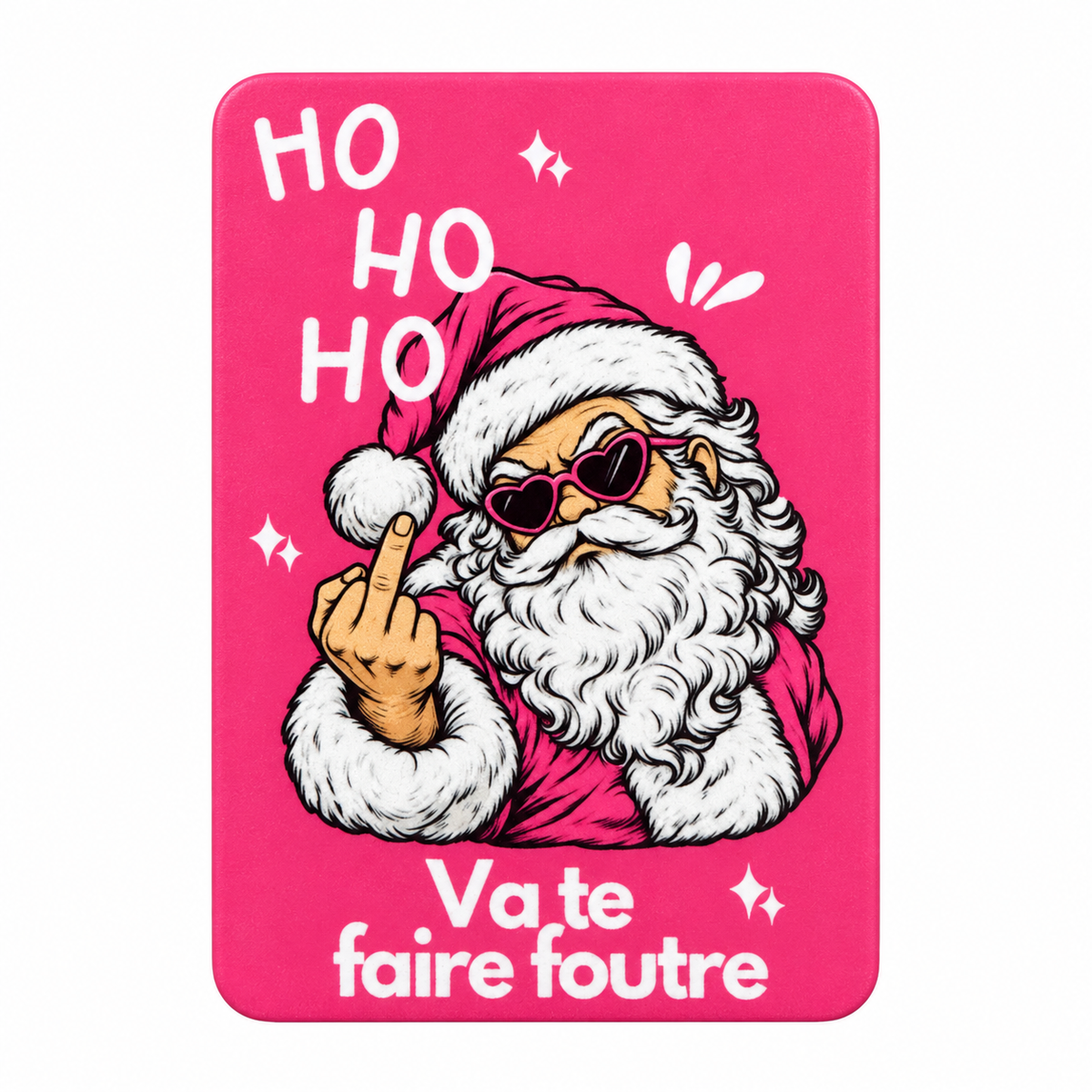 ENCRE ET CREATIONS - MAGNETS - THEME J'AIME PAS NOEL