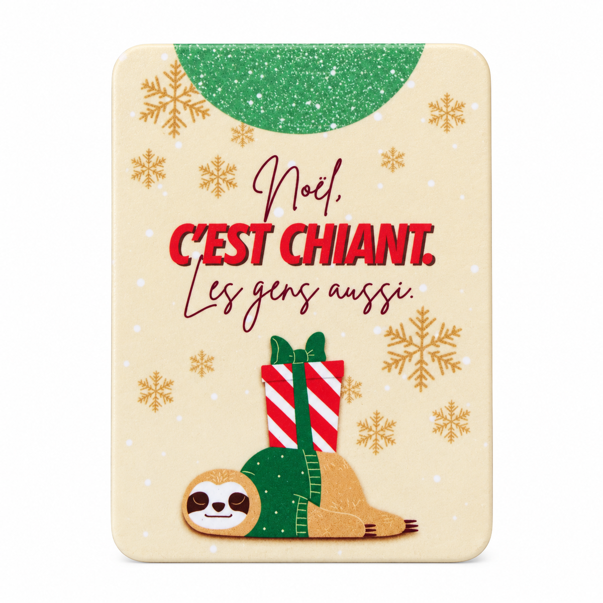 ENCRE ET CREATIONS - MAGNETS - THEME J'AIME PAS NOEL