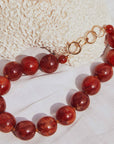 FEEKA - COLLIER GIGI MAXI - TORTOISE MARBRE