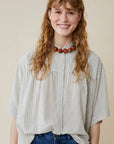 FEEKA - COLLIER GIGI MAXI - TORTOISE MARBRE