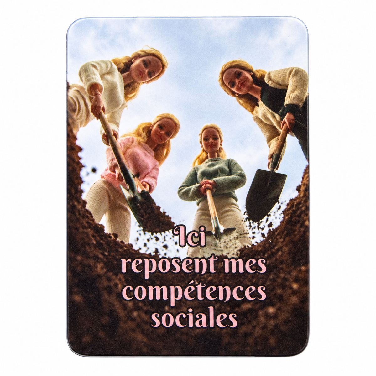 ENCRE ET CREATIONS - MAGNETS - THEME VIE COURANTE AVEC EXCLU TOPAZE