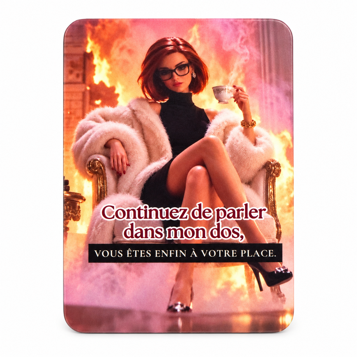 ENCRE ET CREATIONS - MAGNETS - THEME VIE COURANTE AVEC EXCLU TOPAZE