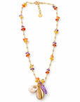 GAS BIJOUX - COLLIER GIPSY CHARMS - MÉTAL DORÉ