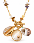 GAS BIJOUX - COLLIER GIPSY CHARMS - MÉTAL DORÉ