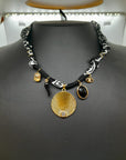 BADHNATI JEWELRY - Thème midnight - Collier soleil midnight