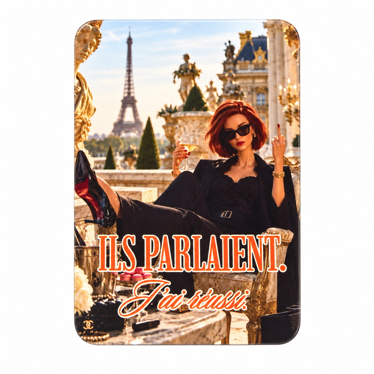 ENCRE ET CREATIONS - MAGNETS - THEME VIE COURANTE AVEC EXCLU TOPAZE