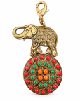 GAS BIJOUX - CHARMS UNIQUE - ELEPHANT MÉTAL  DORÉ