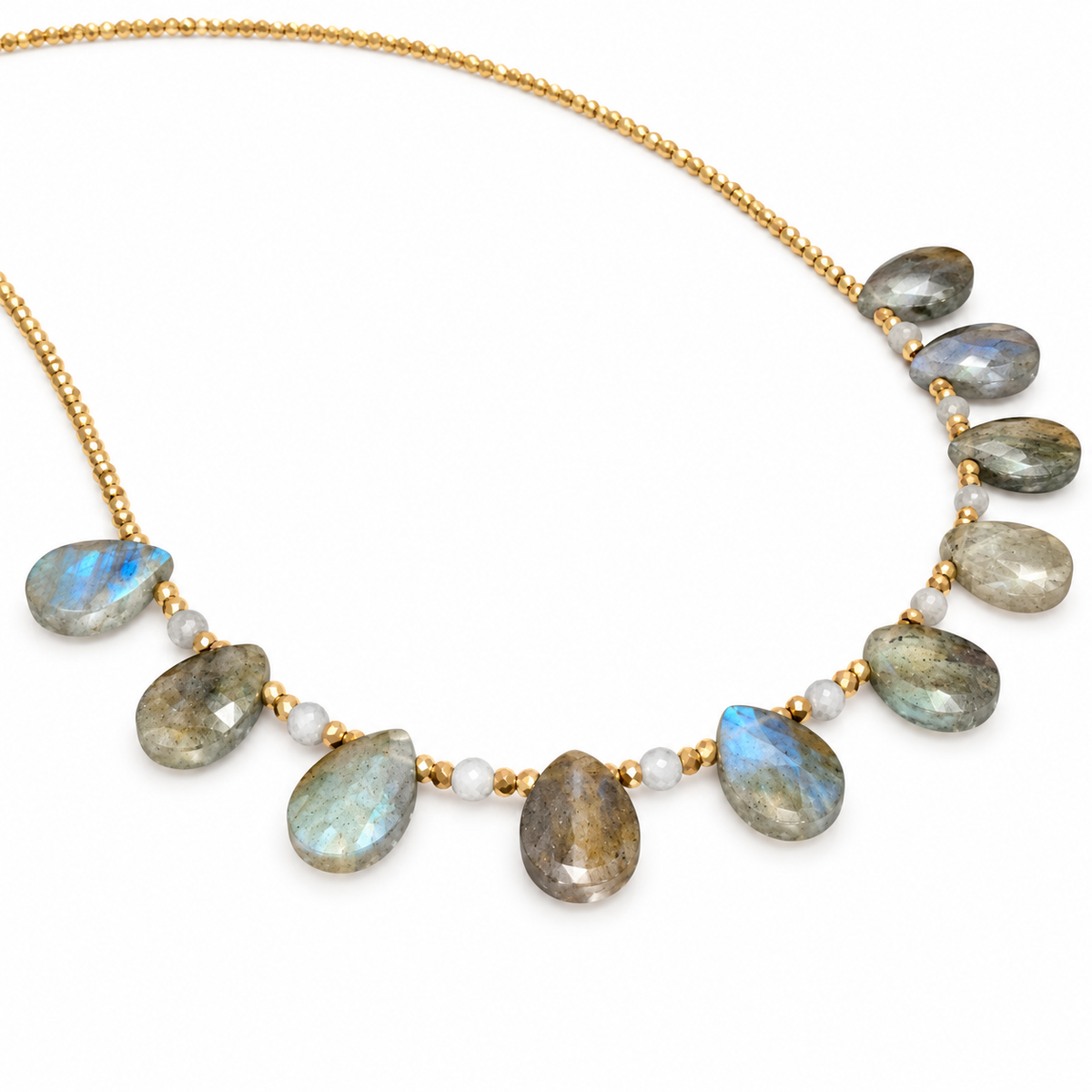 LE MONDE EST STONE - COLLIER AURA LABRADORITE
