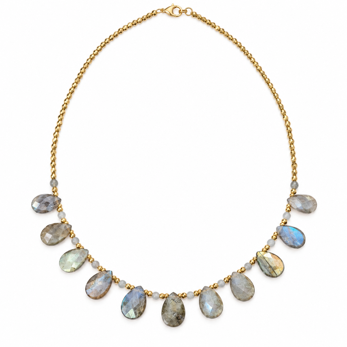 LE MONDE EST STONE - COLLIER AURA LABRADORITE